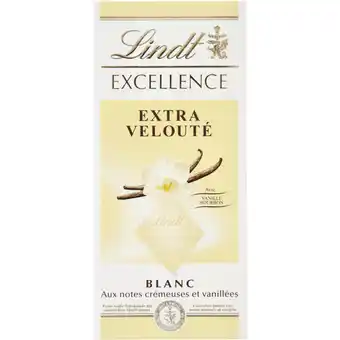 Albert Heijn Lindt Excellence vanille witte chocolade aanbieding