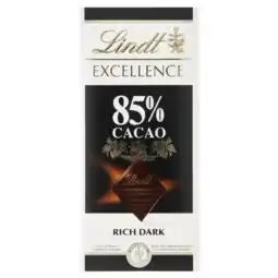Albert Heijn Lindt Excellence 85% pure chocolade aanbieding