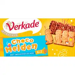 Albert Heijn Verkade Choco helden met melkchocolade aanbieding
