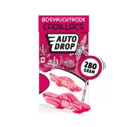 Albert Heijn Autodrop Bosvruchtrode cadillacs aanbieding