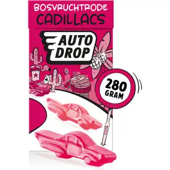 Albert Heijn Autodrop Bosvruchtrode cadillacs aanbieding