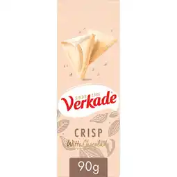 Albert Heijn Verkade Specials crisp witte chocolade aanbieding