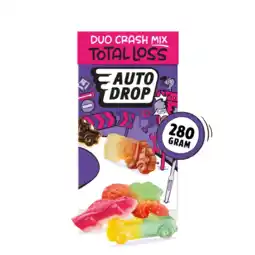 Albert Heijn Autodrop Duo crash mix total loss aanbieding