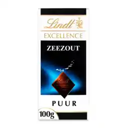 Albert Heijn Lindt Excellence zeezout pure chocolade aanbieding