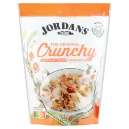 Albert Heijn Jordans Crunchy tropical fruits granola aanbieding