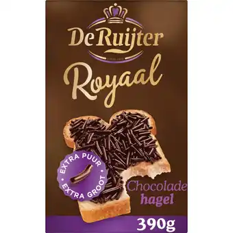 Albert Heijn De Ruijter Royaal chocoladehagel extra puur aanbieding