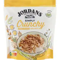 Albert Heijn Jordans Simply crunchy honey baked granola aanbieding