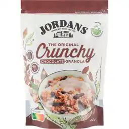 Albert Heijn Jordans Crunchy chocolate granola aanbieding