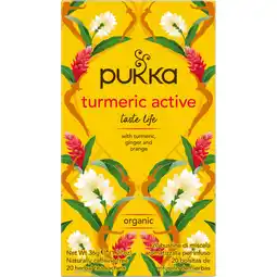Albert Heijn Pukka Tumeric active aanbieding