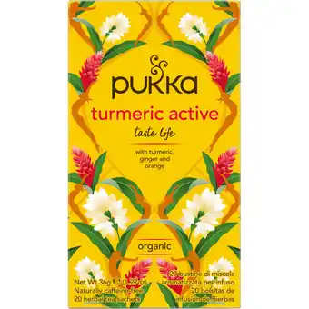 Albert Heijn Pukka Tumeric active aanbieding