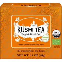 Albert Heijn Kusmi Tea Organic english breakfast aanbieding