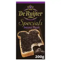 Albert Heijn De Ruijter Specials hagelslag intens puur aanbieding