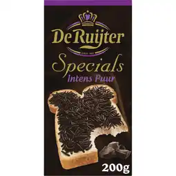 Albert Heijn De Ruijter Specials hagelslag intens puur aanbieding