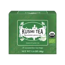 Albert Heijn Kusmi Tea Organic spearmint green tea aanbieding
