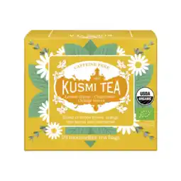 Albert Heijn Kusmi Tea Organic lemon thyme-chamomile-orange aanbieding