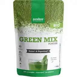 Albert Heijn Purasana Green mix poeder aanbieding
