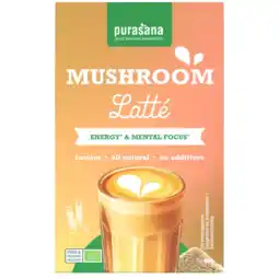 Albert Heijn Purasana Mushroom latté oploskoffie aanbieding