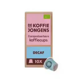 Albert Heijn De Koffiejongens Decaf capsules aanbieding