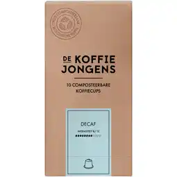 Albert Heijn De Koffiejongens Decaf capsules aanbieding