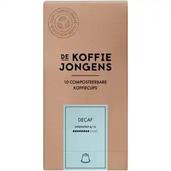 Albert Heijn De Koffiejongens Decaf capsules aanbieding
