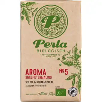 Albert Heijn Perla Biologisch Aroma snelfiltermaling aanbieding