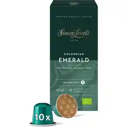 Albert Heijn Simon Lévelt Colombian emerald capsules aanbieding