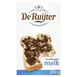 Albert Heijn De Ruijter Chocolade vlokken melk aanbieding