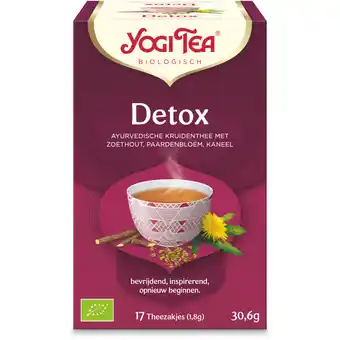 Albert Heijn Yogi Tea Detox aanbieding