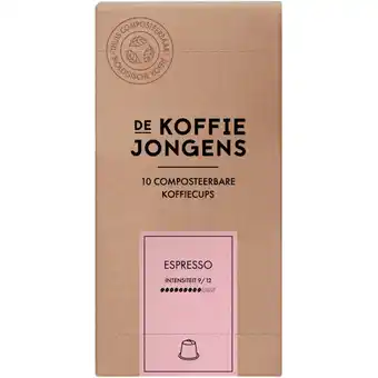 Albert Heijn De Koffiejongens Espresso capsules aanbieding