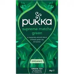 Albert Heijn Pukka Supreme matcha green aanbieding
