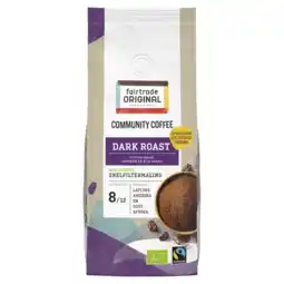 Albert Heijn Fairtrade Original Community coffee dark roast snelfilter aanbieding
