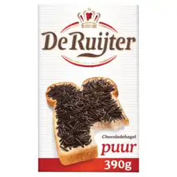 Albert Heijn De Ruijter Chocoladehagel puur aanbieding