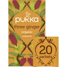Albert Heijn Pukka Three ginger aanbieding