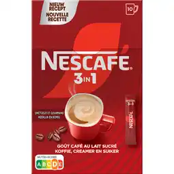 Albert Heijn Nescafé 3in1 smooth & rich oploskoffie aanbieding