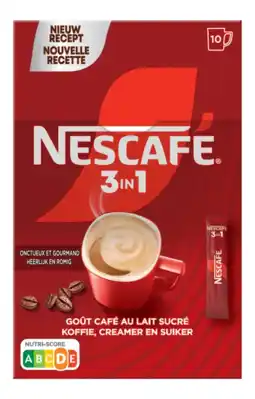 Albert Heijn Nescafé 3in1 smooth & rich oploskoffie aanbieding
