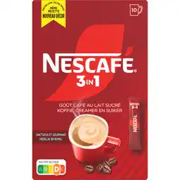 Albert Heijn Nescafé 3in1 smooth & rich oploskoffie aanbieding