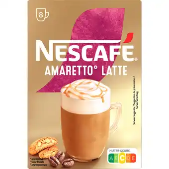 Albert Heijn Nescafé Amaretto latte oploskoffie aanbieding