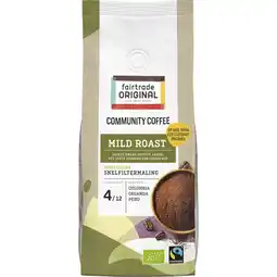 Albert Heijn Fairtrade Original Community coffee mild roast snelfilter aanbieding