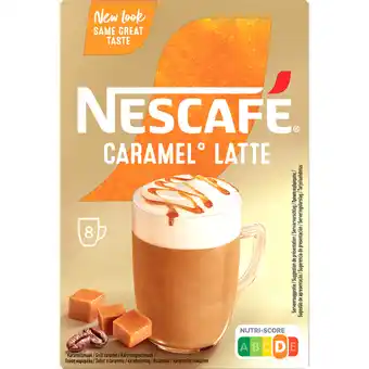 Albert Heijn Nescafé Caramel latte oploskoffie aanbieding