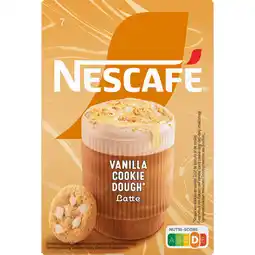 Albert Heijn Nescafé Mixes vanilla cookie dough oploskoffie aanbieding