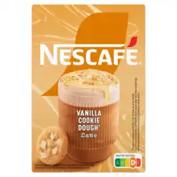 Albert Heijn Nescafé Mixes vanilla cookie dough oploskoffie aanbieding