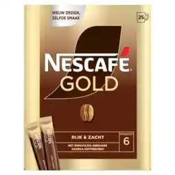 Albert Heijn Nescafé Gold rijk & zacht oploskoffie aanbieding