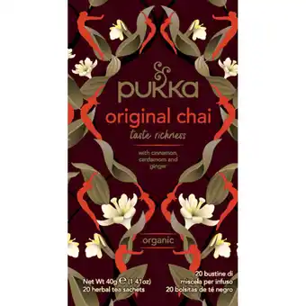 Albert Heijn Pukka Original chai aanbieding