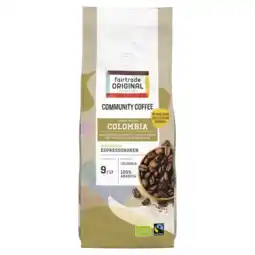Albert Heijn Fairtrade Original Colombia biologische espressobonen aanbieding