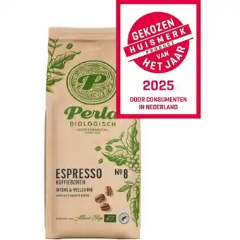 Albert Heijn Perla Biologisch Espresso koffiebonen aanbieding