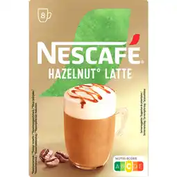 Albert Heijn Nescafé Hazelnut latte oploskoffie aanbieding