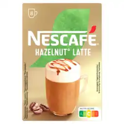 Albert Heijn Nescafé Hazelnut latte oploskoffie aanbieding