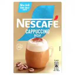 Albert Heijn Nescafé Cappuccino decaf oploskoffie aanbieding