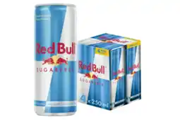Albert Heijn Red Bull Energy drink suikervrij 4-pack aanbieding