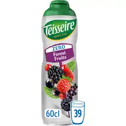 Albert Heijn Teisseire Zero bosvruchten siroop aanbieding